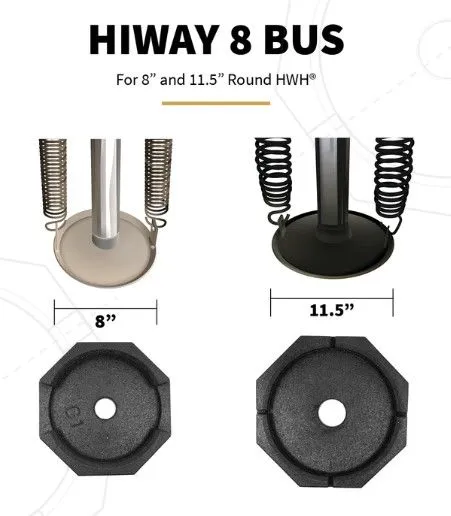 SNAPPAD HIWAY 8 BUS - 4 PK F/H